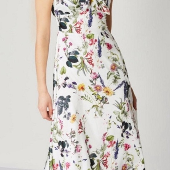 Bailey 44 Floral White Midi Dress - Picture 2 of 10